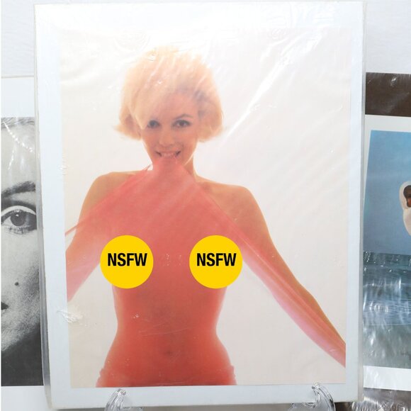 Vintage Marilyn Monroe Photo Prints Photograph Set Hollywood Glam LOT of 4 - Picture 8 of 9